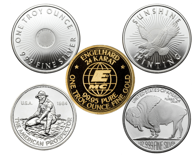 buy & sell gold and silver bullion South Florida