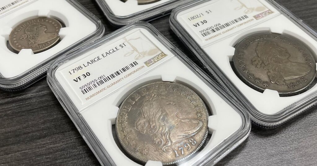 What Is My Coin Worth - Altier Rare Coin &Amp; Jewelry Buyers 1789 Large Eagle $1
