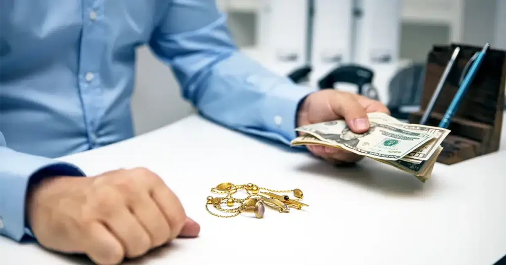 What Is A Gold Dealer - Gold Dealer Offering Cash For Gold Items