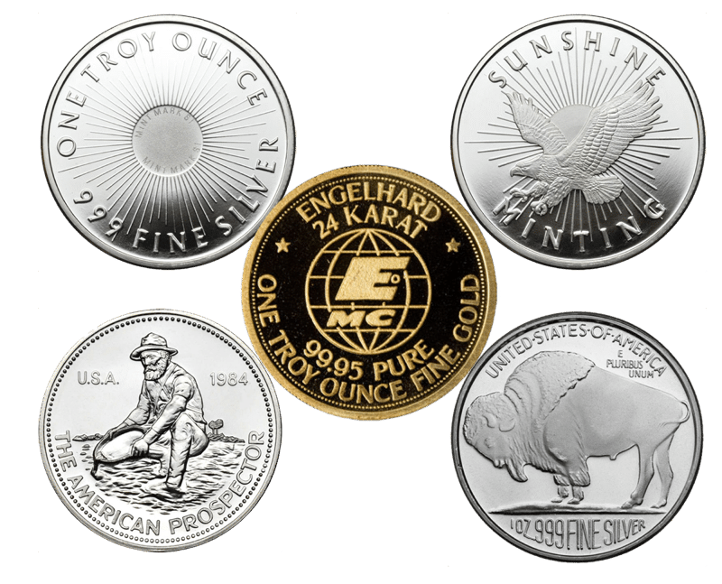 Gold Bullion Rounds