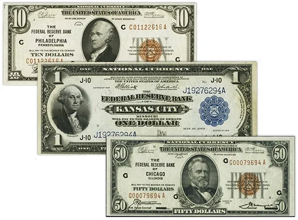Federal Reserve Bank Notes