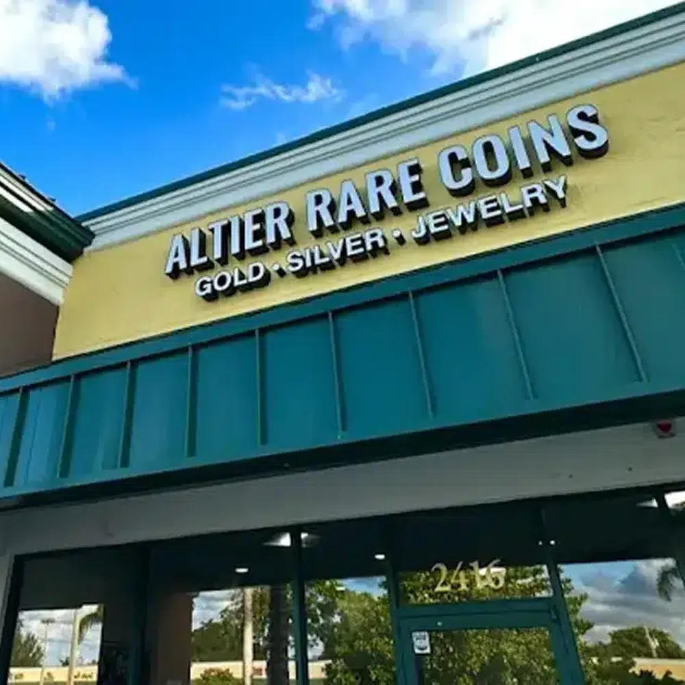 Altier Rare Coin &Amp; Jewelry Buyers Store Front - Owner Justin Altier