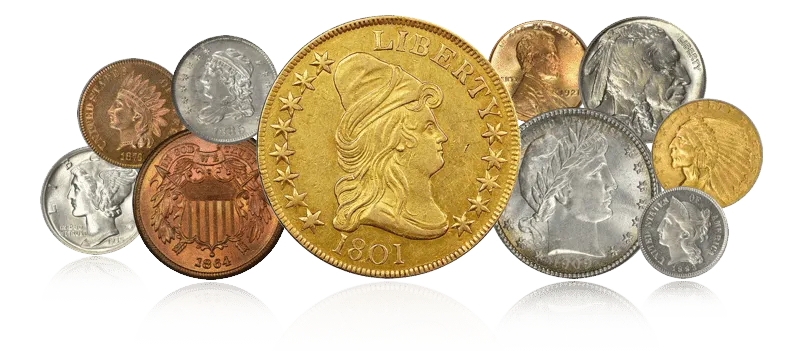 Rare Coins Collage 1